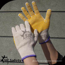 SRSafety PVC für Sicherheits-Baumwollhandschuhe